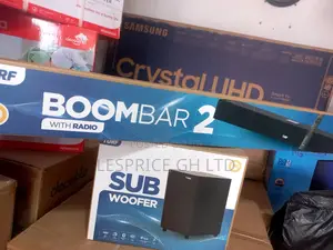 Sound Bar With Sub Woofer