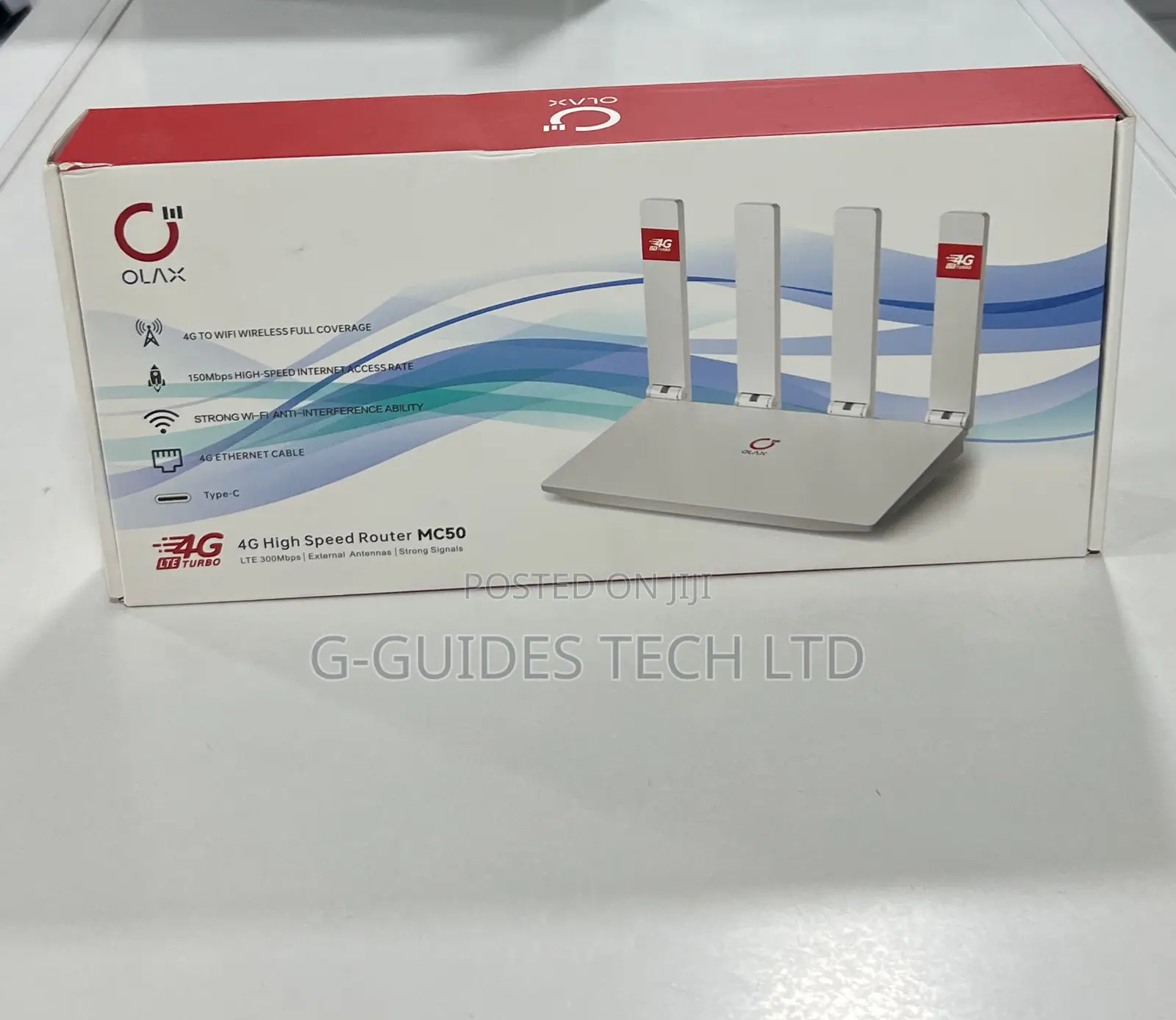 Olax 4G Router Mc50, Olax 4G Router 300mbps, Olax 4G Router