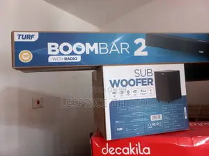 Turf Boom ~Sound Bar With Sub Woofer