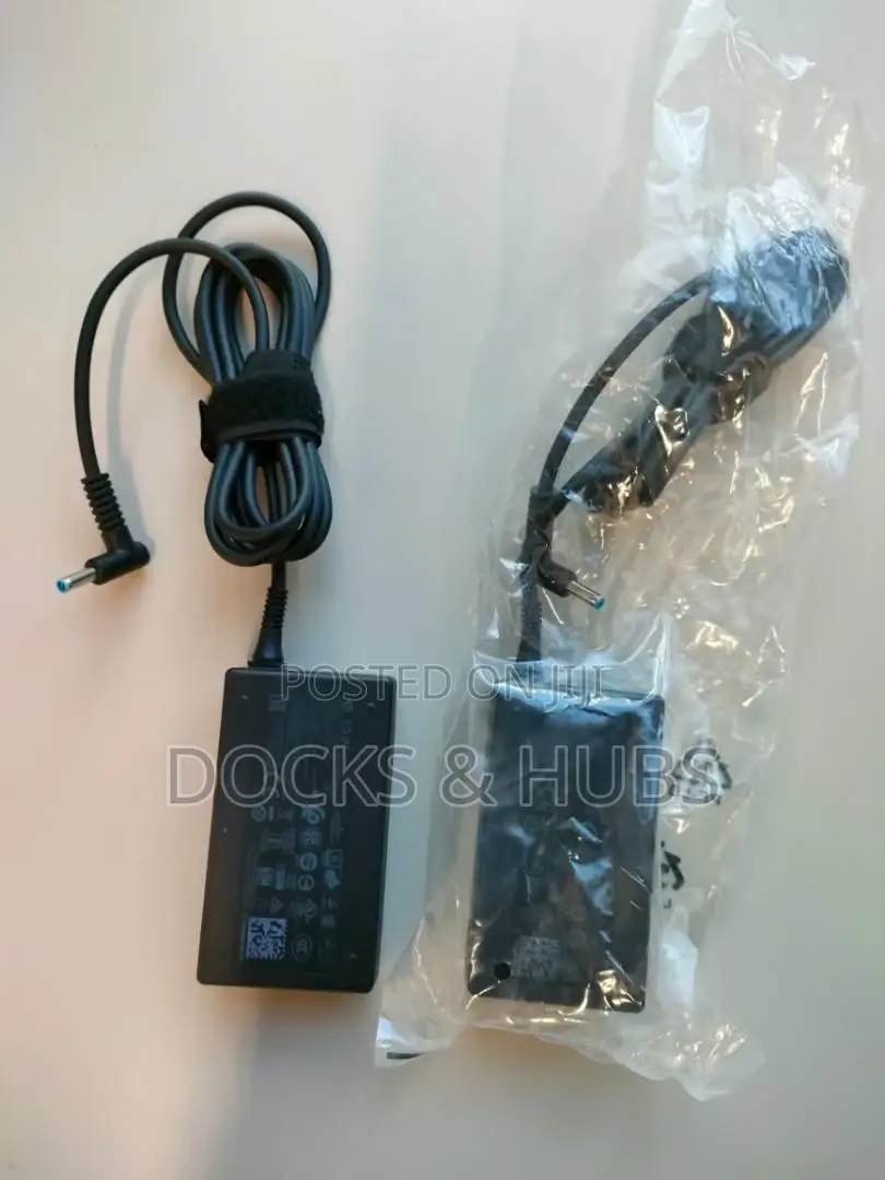 Genuine HP Blue Pin Power Adapter - 65watts