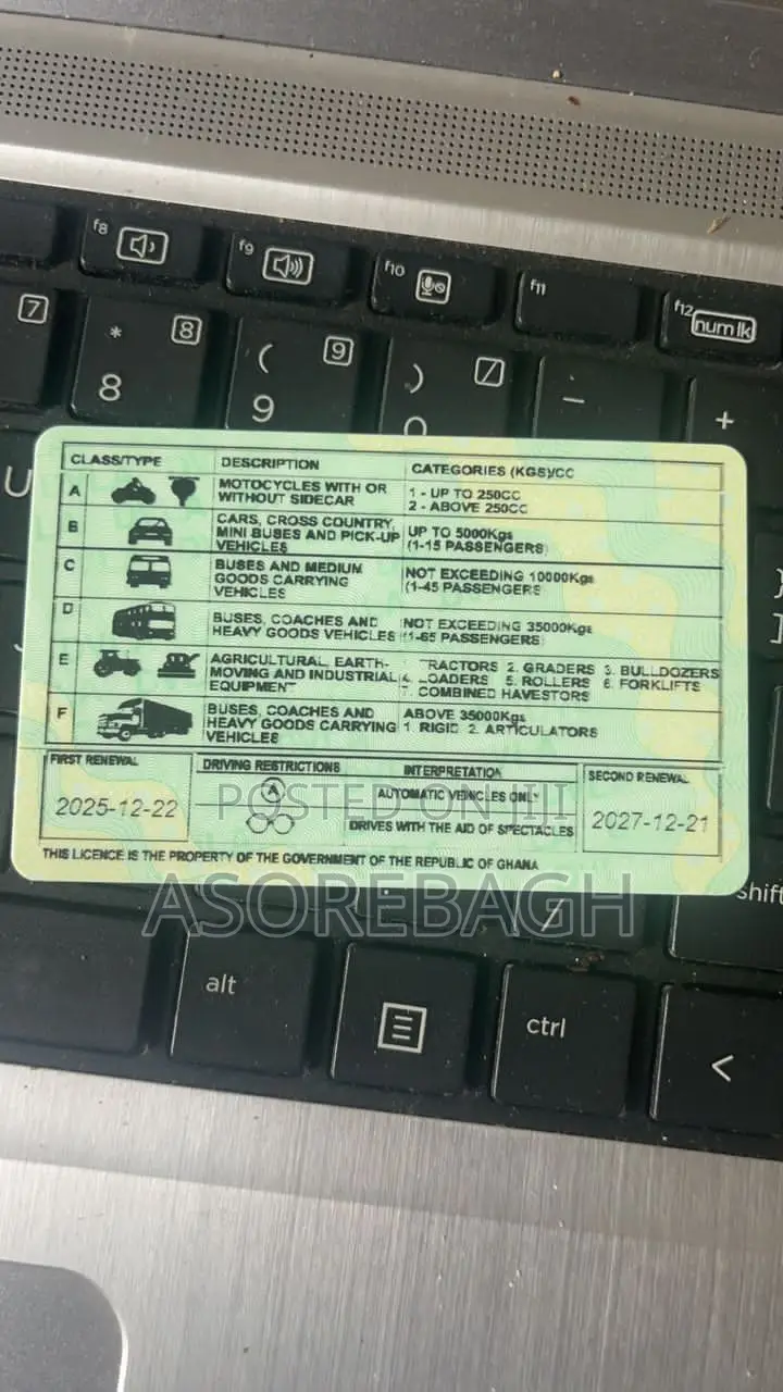 Express Driver's License