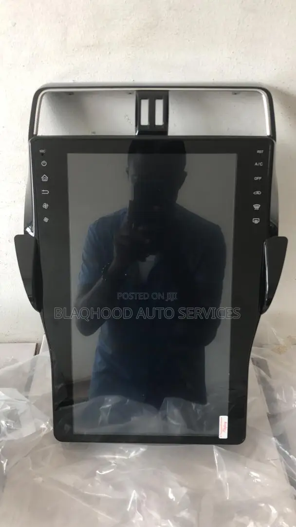 Land Cruiser Prado 2018 TESLA ANDROID CAR SYSTEM in Stock