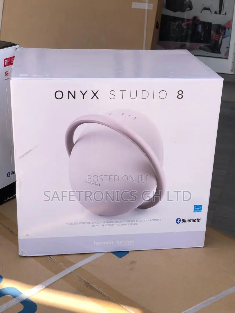 Gold Bluetooth Harman Kardon Onyx Studio 8 Wireless Speaker
