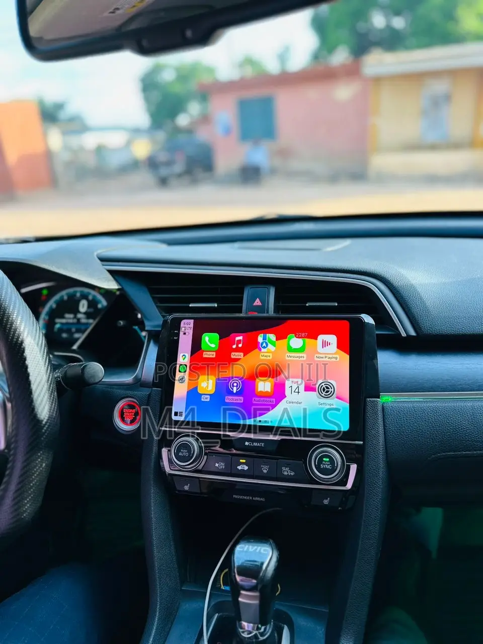 Original Honda Civic 2018 Apple Carplay Stereo
