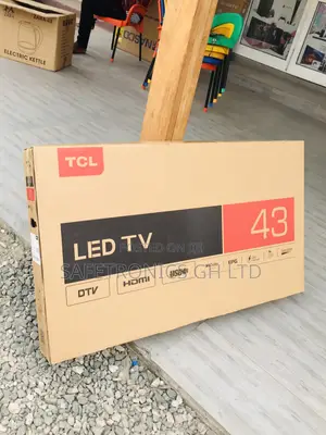 D3200 43 Inches Glossy TCL Black Electric Led Digital Tv