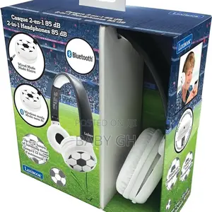 Football Designed Bluetooth and Wired Headphones for Boys