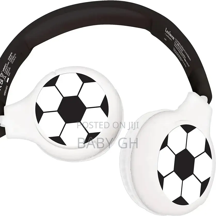 Football Designed Bluetooth and Wired Headphones for Boys