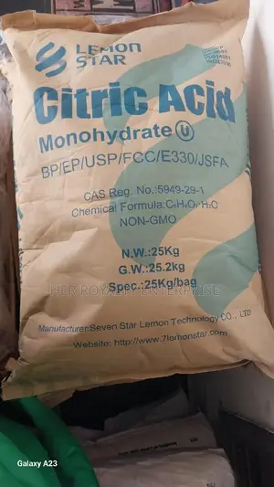 Citric Acid Monohydrate