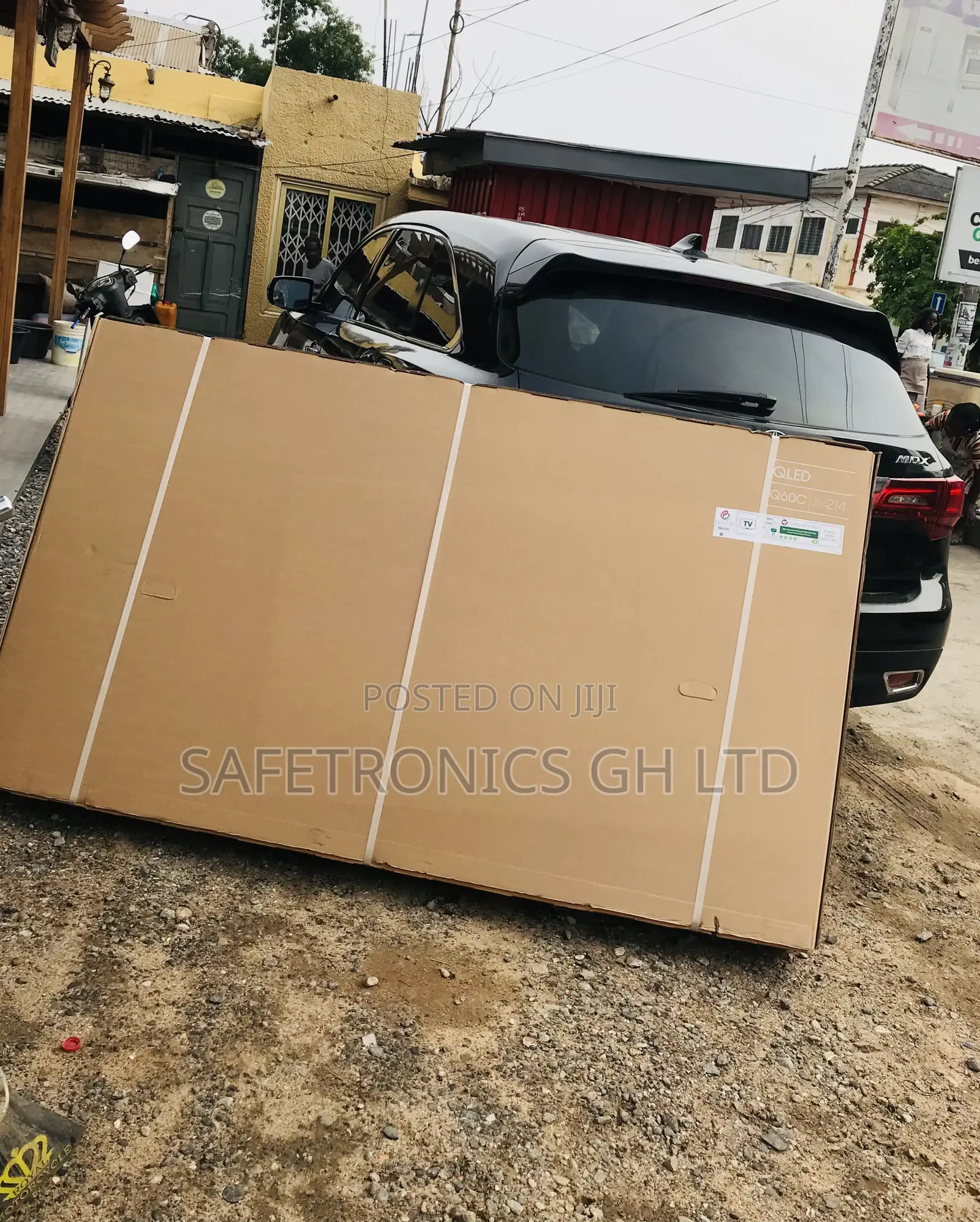 Qled Samsung 85 Inches Glossy Q60c Electric Black Tv