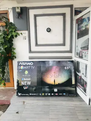Asano Smart 65 Inches Glossy Led Electric Black Tv
