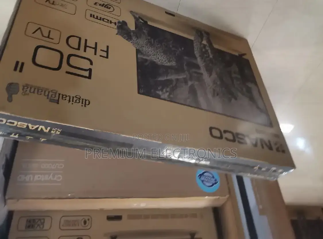 Exceptional Nasco NAS-J50FB 50′′ LED Digital Satellite TV
