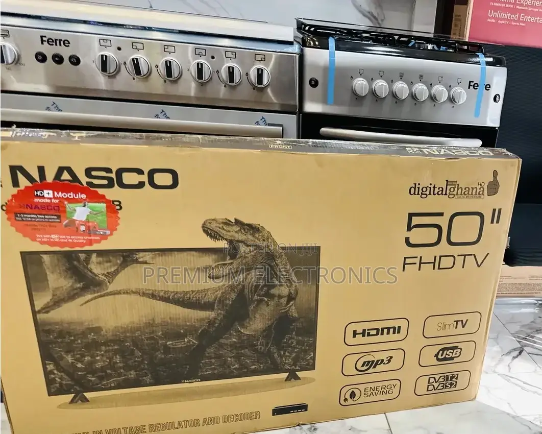 Built-in Voltage Regulator 50" Nasco Led 1080p Fhd Digital