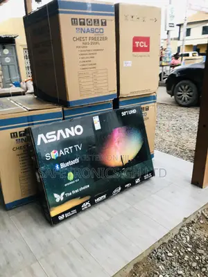 Glossy Asano 50 Inches Smart Electric Black Led Tv