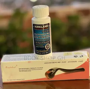 Kirkland Minoxidil + Derma Roller Beard Growth Package