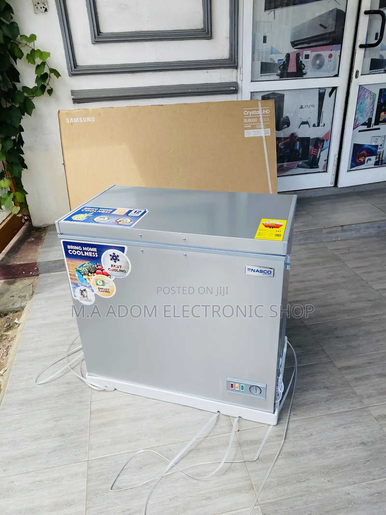 Sleek Design Nasco Single Door Chest Freezer(Nas 250).