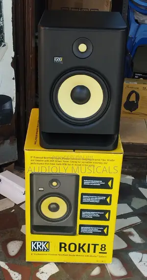 KRK Rokit 8 G4 Bi-Amp 8" Powered Studio Monitor Pair