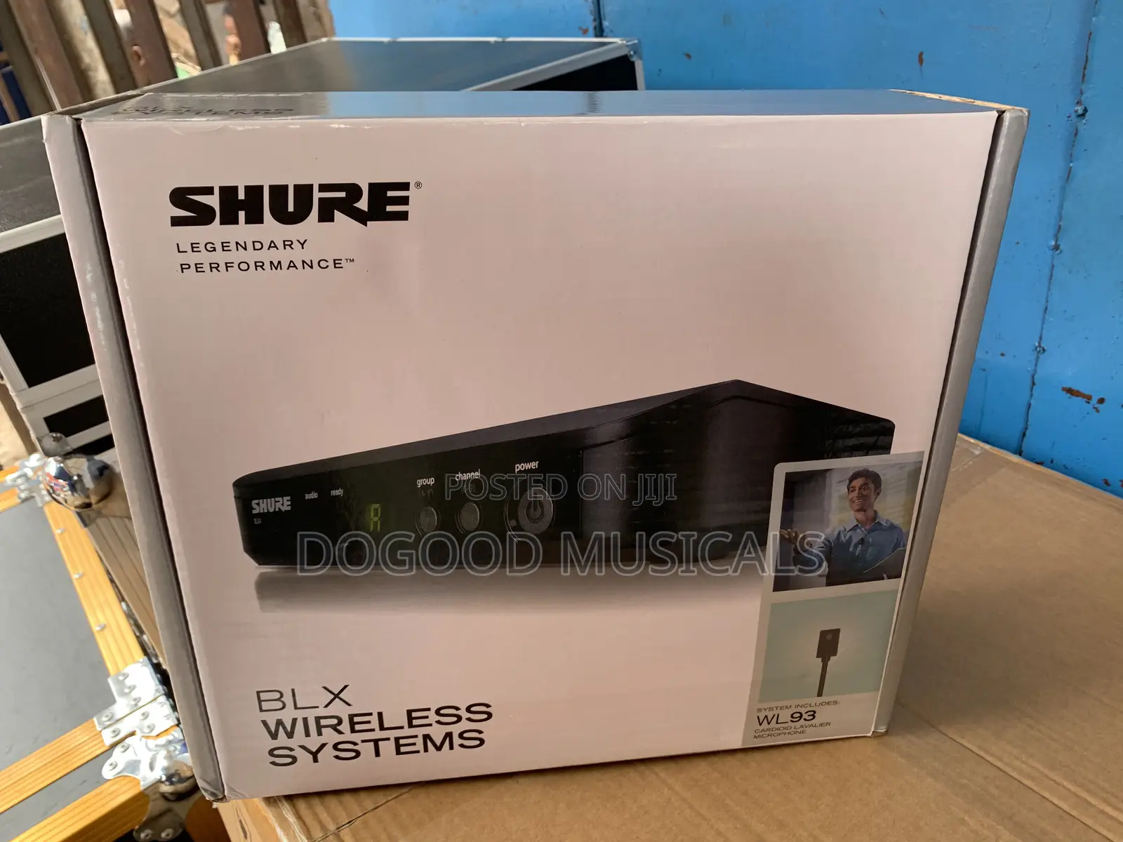 Shure Blx4 Lapel Wireless Microphone(Head/Tie)