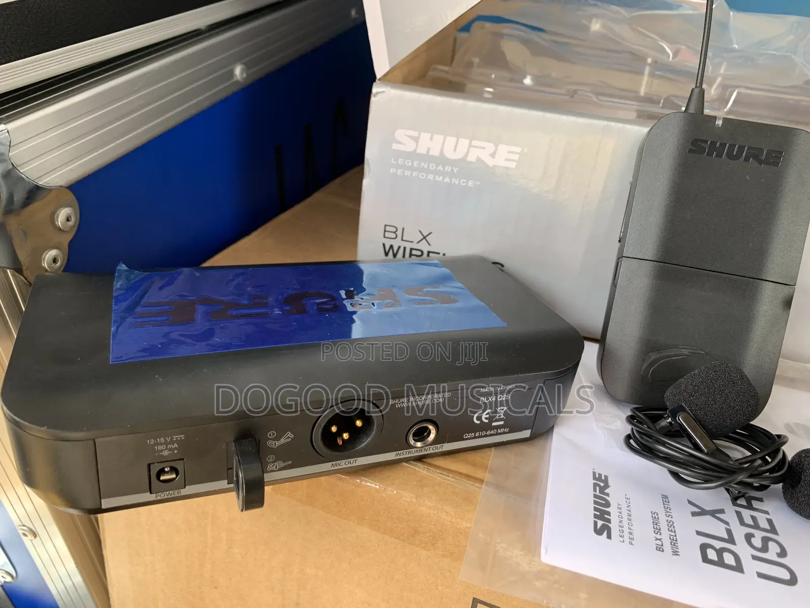 Shure Blx4 Lapel Wireless Microphone(Head/Tie)
