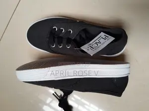 Black Canvas Shoes