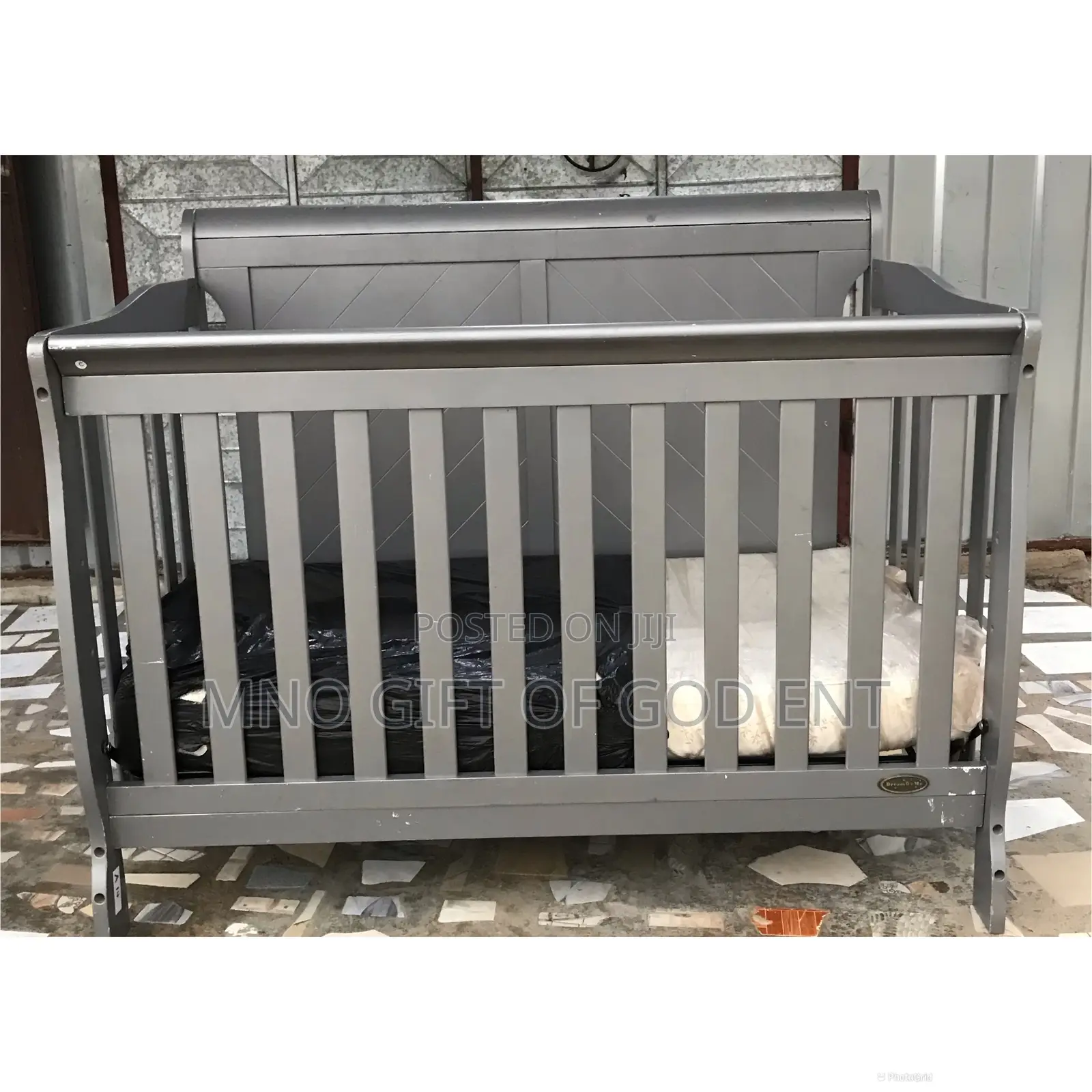 Dream on Me Alice 3-in-1 Full Panel Convertible Mini Crib,