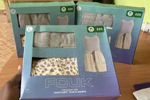 FCUK PJ Vest and Shorts
