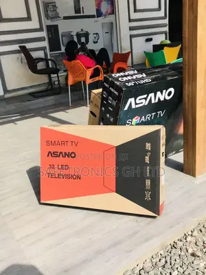 Glossy Led Electric Asano Black Smart 32 Inches Tv