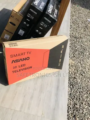 Led Smart Asano Electric 32 Inche Glossy Black Tv