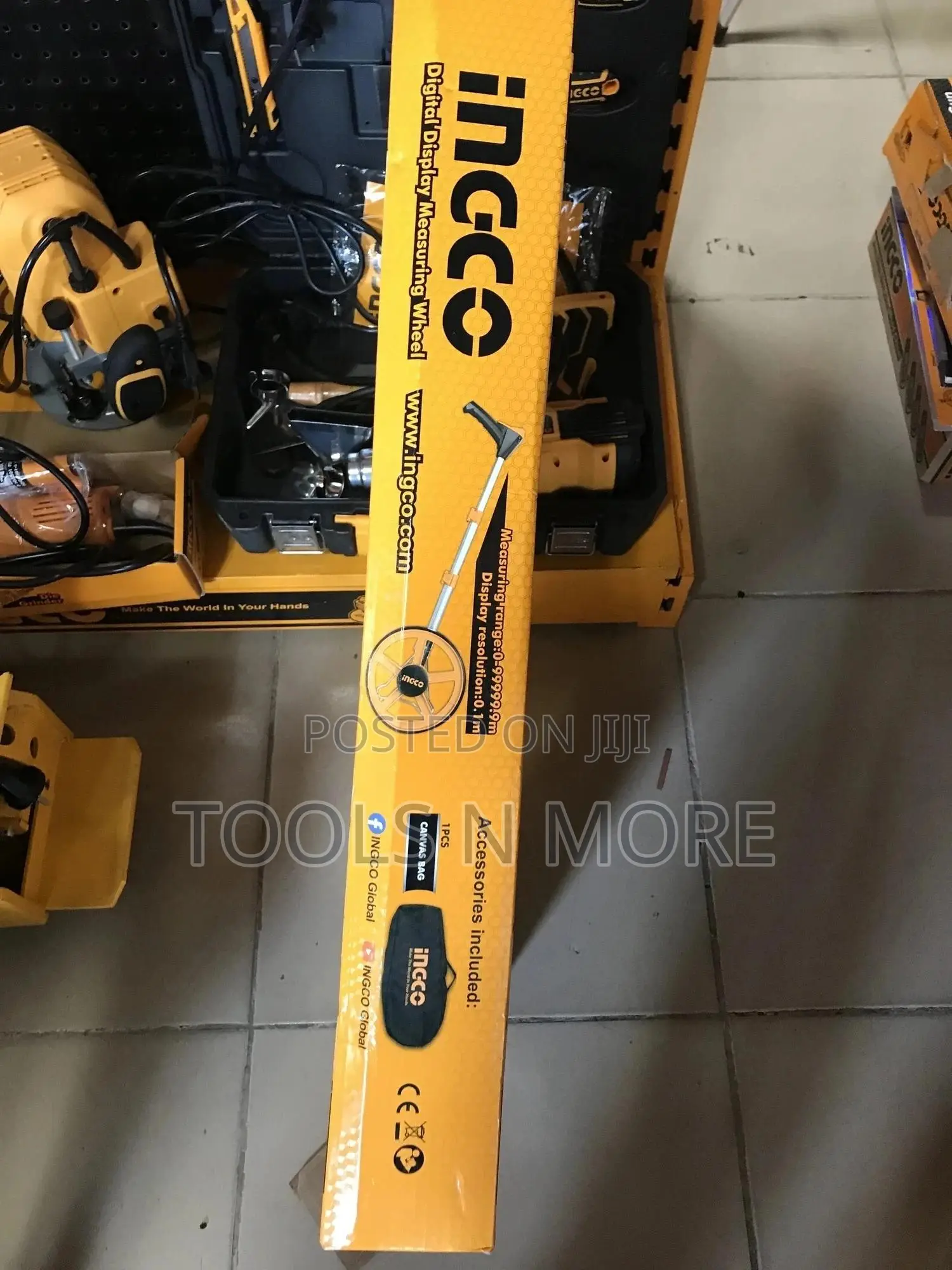 Ingco Digital Display Measuring Wheel