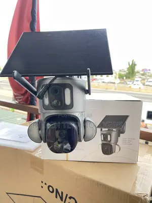 4g Dual Lens Solar PTZ Camera Floodlights (4mp) Ubox App