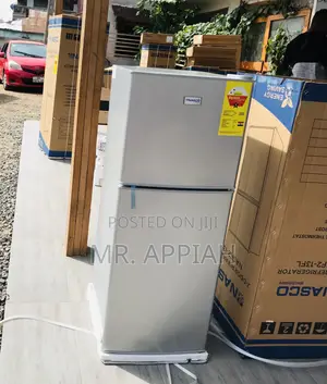Authentic Nas D2-13fl Nasco Double Door Electric Fridge.