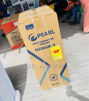Authentic Pearl Pf-172-2bDouble Door Electric Fridge,Mirror