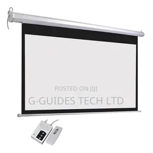 243cm X 243cm Electric Projector Screen With Remote