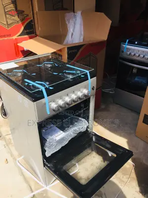 Furnace Sliver Volcano 50/50 4burner Gas Cooker Oven