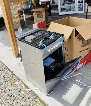 Durable Oven and Grill Volcano 3 Gas + 1 Electric Cooker 