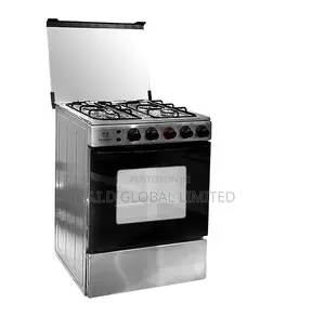 Quality Nasco 4 Burner Gas Cooker Stainless Steel Nasgc-Lme6