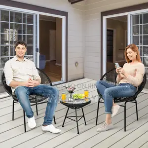 Indoor / Outdoor Chair (Egg Shape)With Table