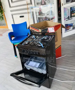 Unique Volcano 50x50 4 Gas Burner With Oven(Brown).