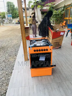 Long Lasting Volcano(Orange)4 Gas Burner With Oven.