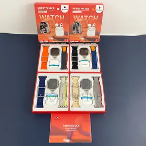S20 Promax Smart Watch With Earbuds
