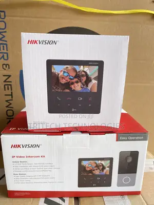 Hikvision IP Mini Video Intercom With Extra Screen