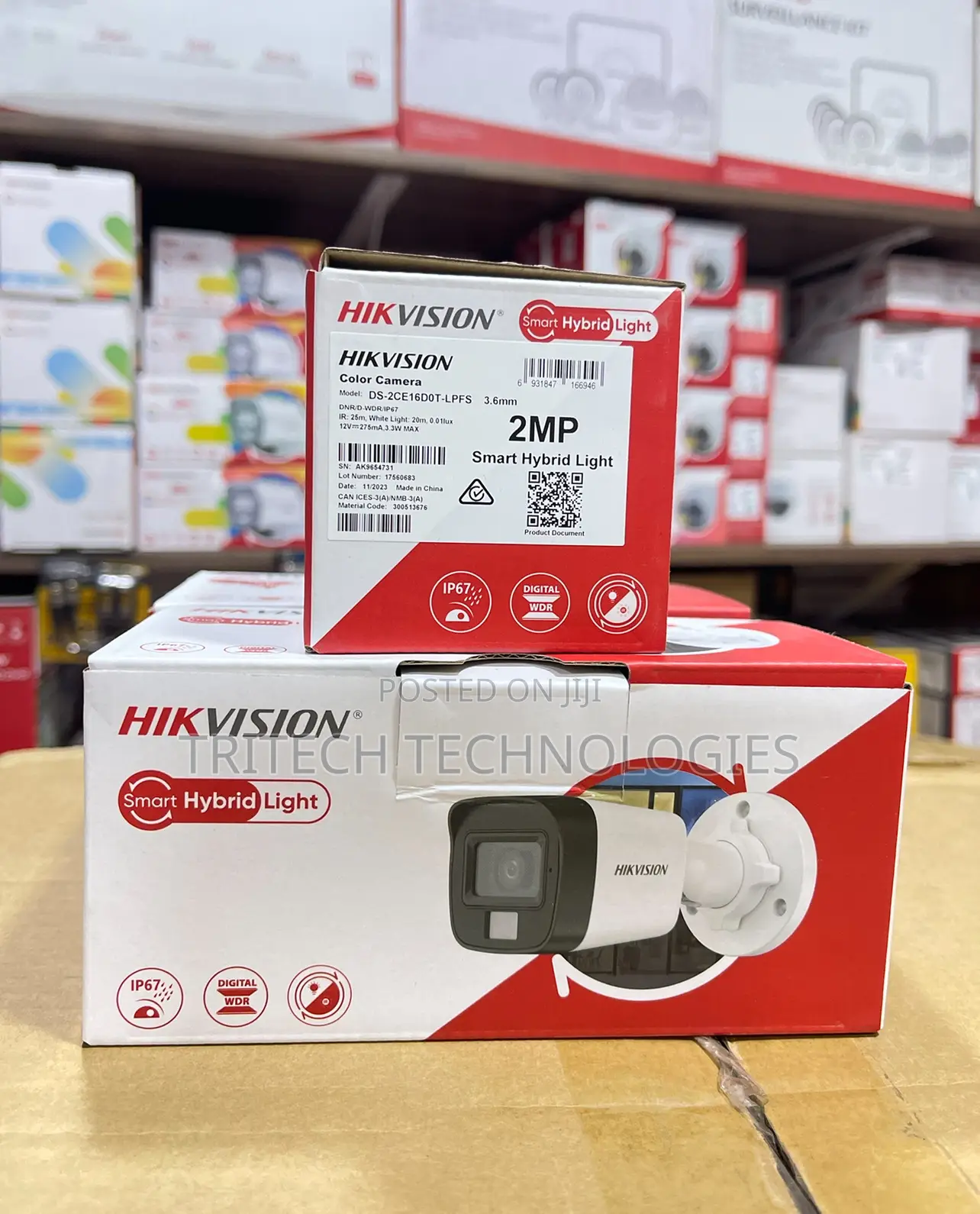 Hikvision Analog 2mp Outdoor Full Color With Sound