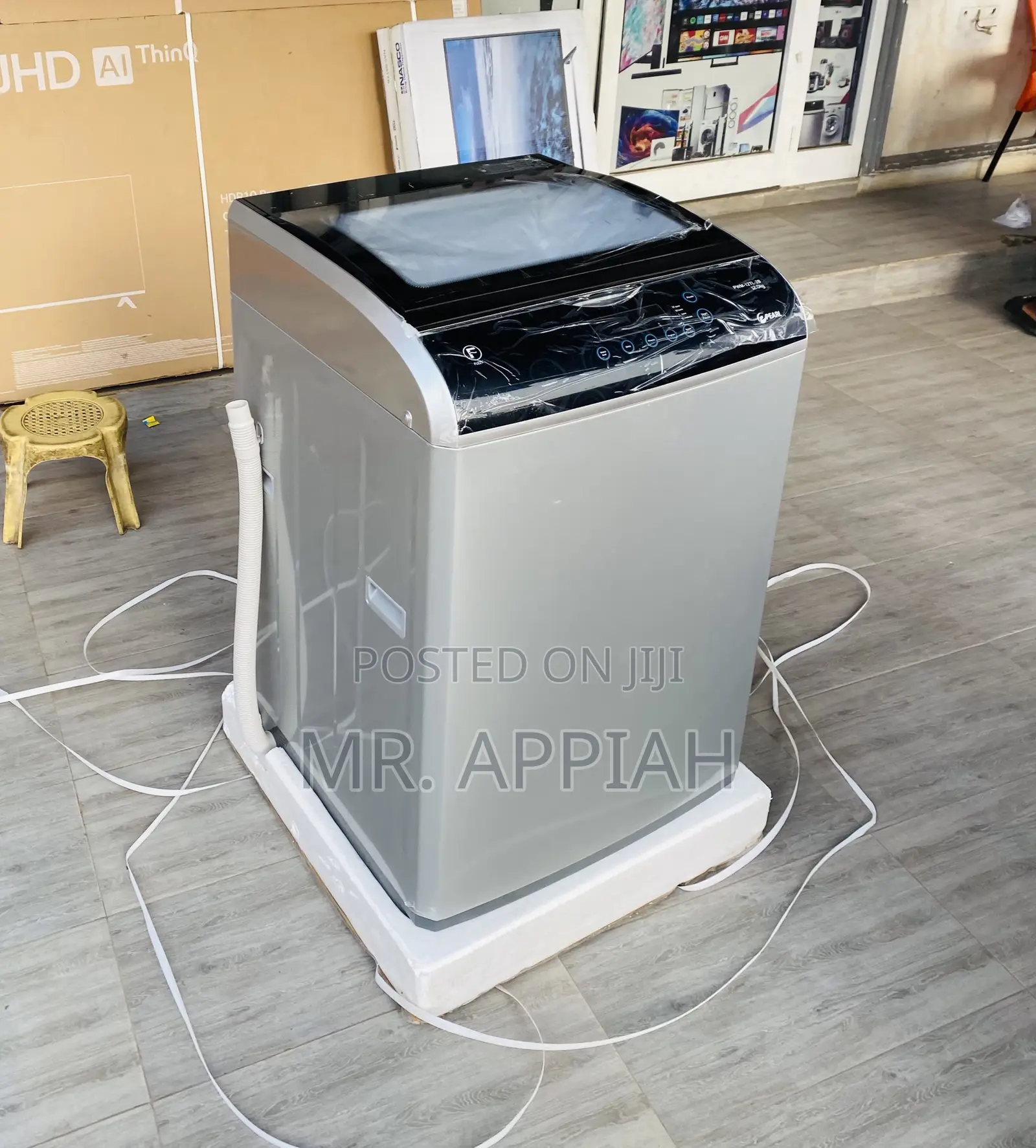 Full Automatic Pearl 12kg Electric Washing Machine.