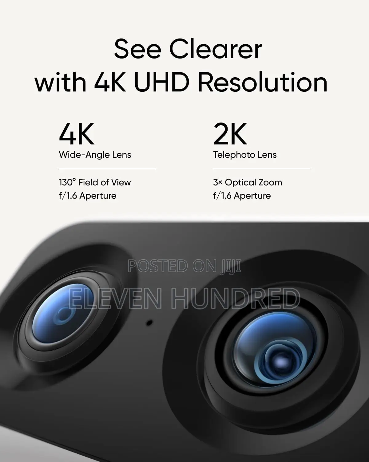 Dual Cameras and UHD (Eufy)