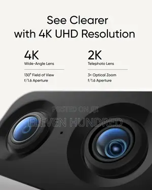 Dual Cameras and UHD (Eufy)