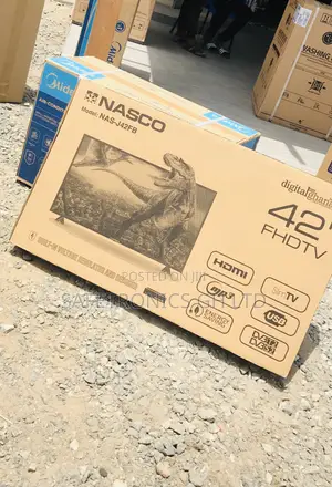 42 Inches Nasco Glossy Led Electric Black Digital