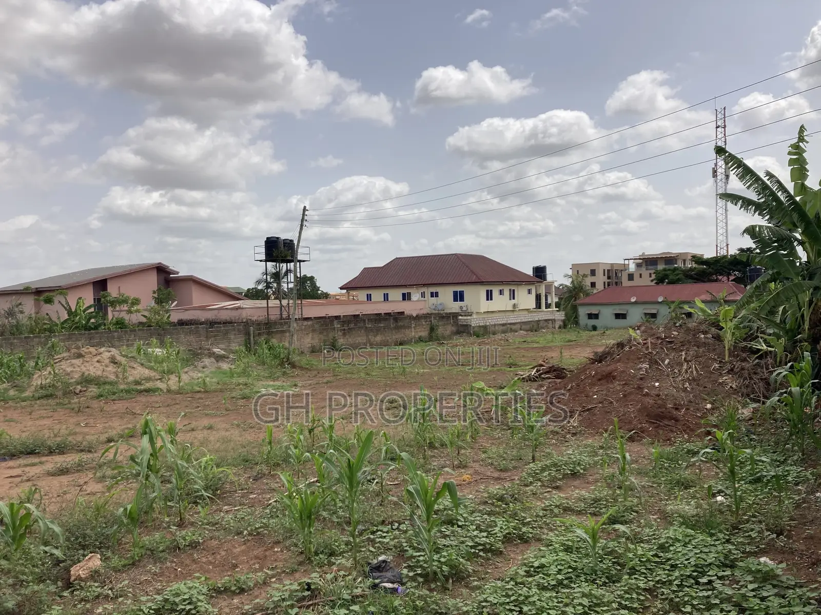 Three Plots for Sale at Santasi Fankyrinbra