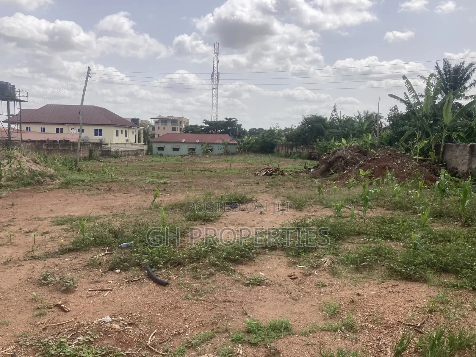 Three Plots for Sale at Santasi Fankyrinbra