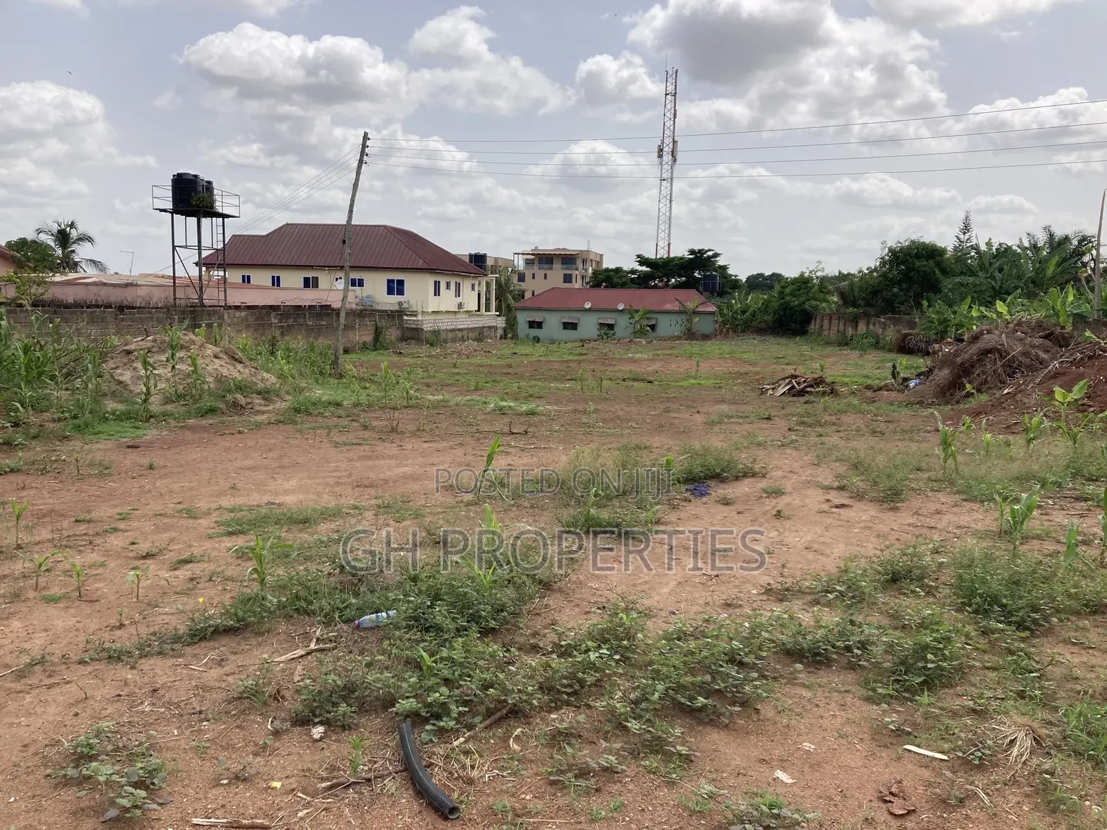 Three Plots for Sale at Santasi Fankyrinbra