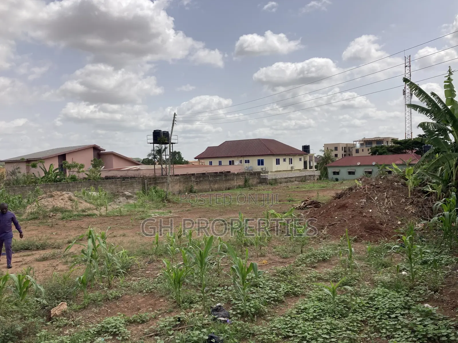 Three Plots for Sale at Santasi Fankyrinbra