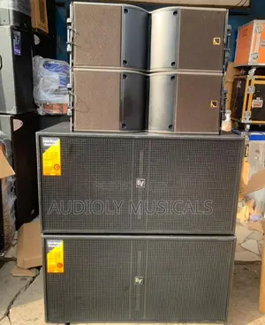 Kara 10 Inches Line Array Speakers and Ev Double Sub